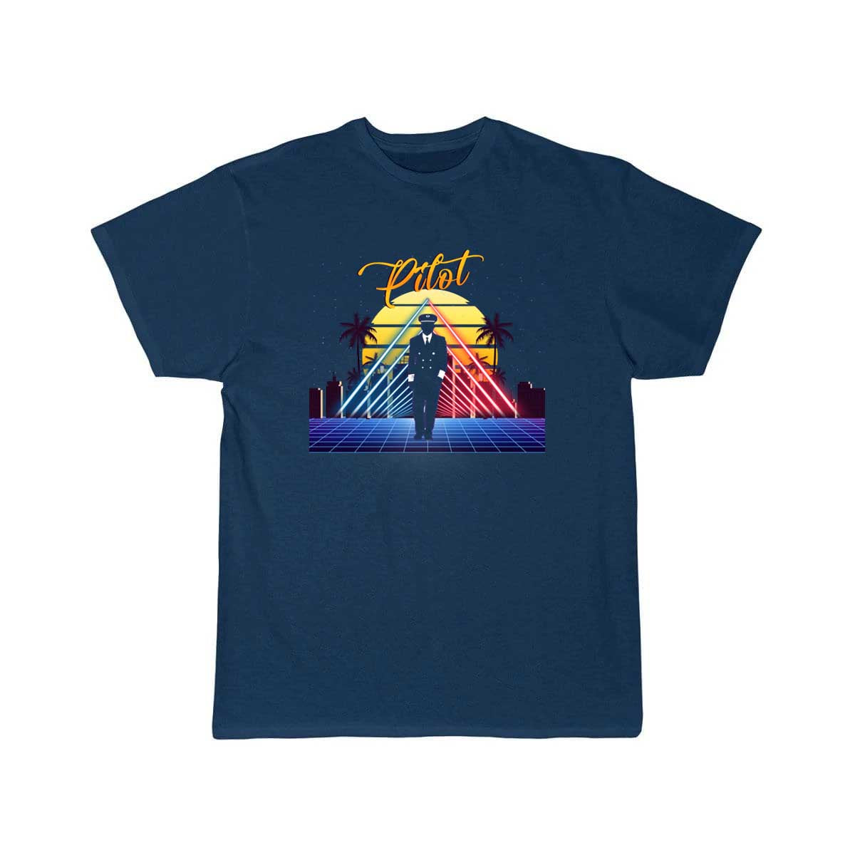Pilot Retro Vintage Style Aviation Airplane T-SHIRT THE AV8R