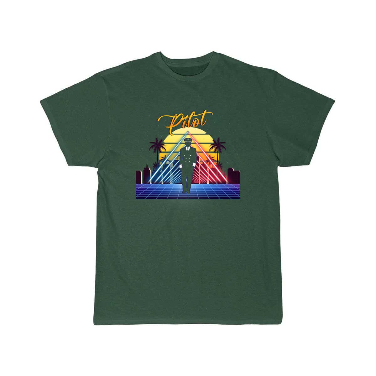 Pilot Retro Vintage Style Aviation Airplane T-SHIRT THE AV8R