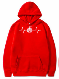 Thumbnail for RC Airplane Quadcopter Heartbeat Gift PULLOVER THE AV8R