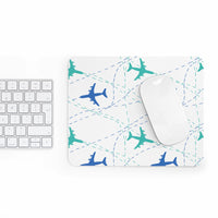 Thumbnail for AIRCRAFT TRAVEL AROUND  -  MOUSE PAD Printify