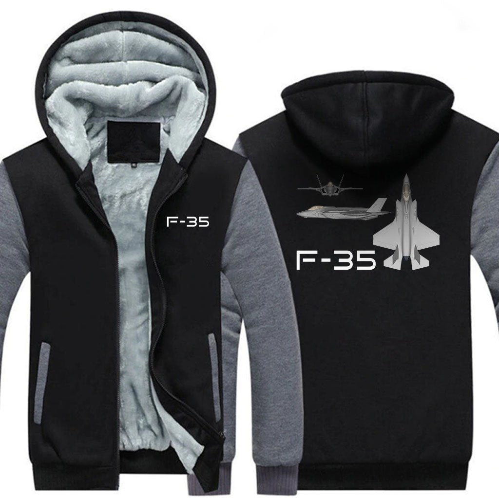 F-35 DESIGNED ZIPPER SWEATER THE AV8R