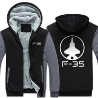 Thumbnail for F-35 DESIGNED ZIPPER SWEATER THE AV8R