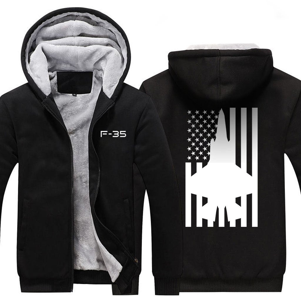 F-35 DESIGNED ZIPPER SWEATER THE AV8R