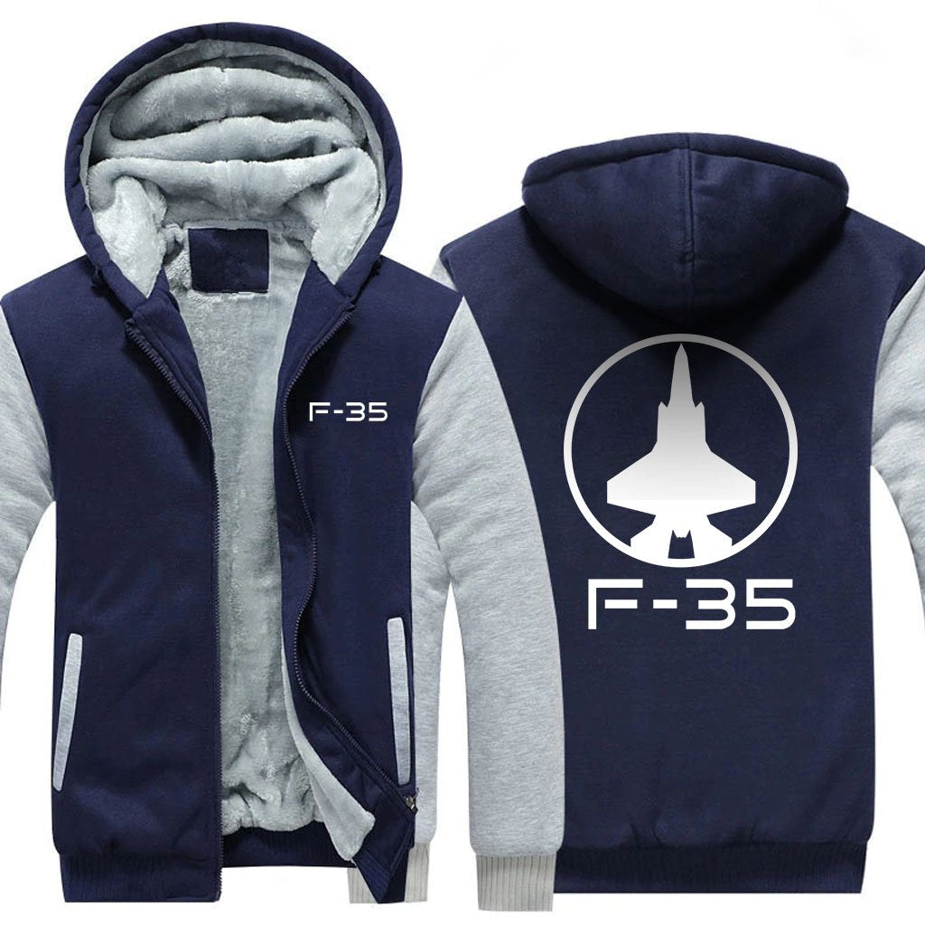 F-35 DESIGNED ZIPPER SWEATER THE AV8R