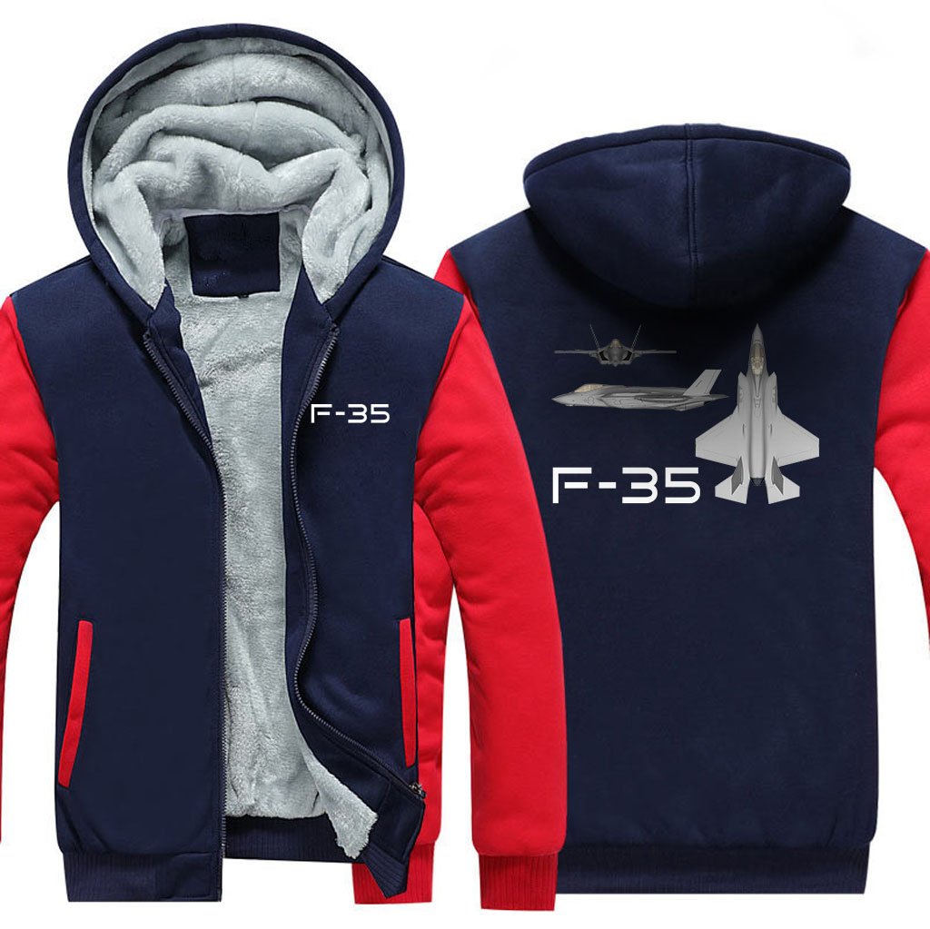 F-35 DESIGNED ZIPPER SWEATER THE AV8R