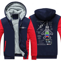 Thumbnail for F15 EAGLE .DESIGNED ZIPPER SWEATER THE AV8R