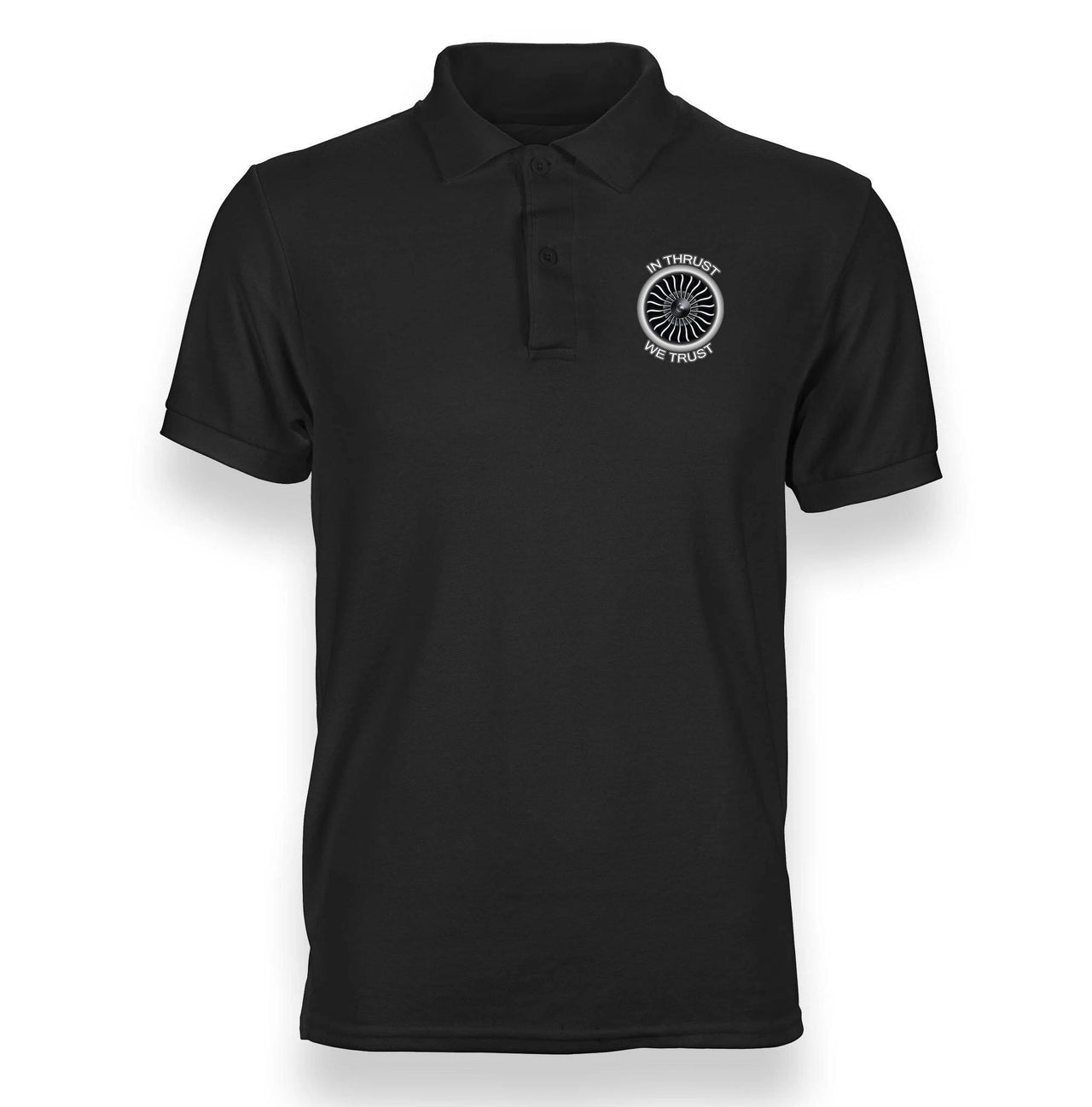 IN THRUST WE TRUST POLO SHIRT THE AV8R