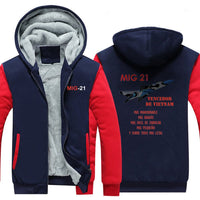 Thumbnail for M I G  21  DESIGNED ZIPPER SWEATER THE AV8R