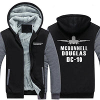 Thumbnail for MCDONNELL DOUGLAS DC 10 DESIGNED ZIPPER SWEATER THE AV8R