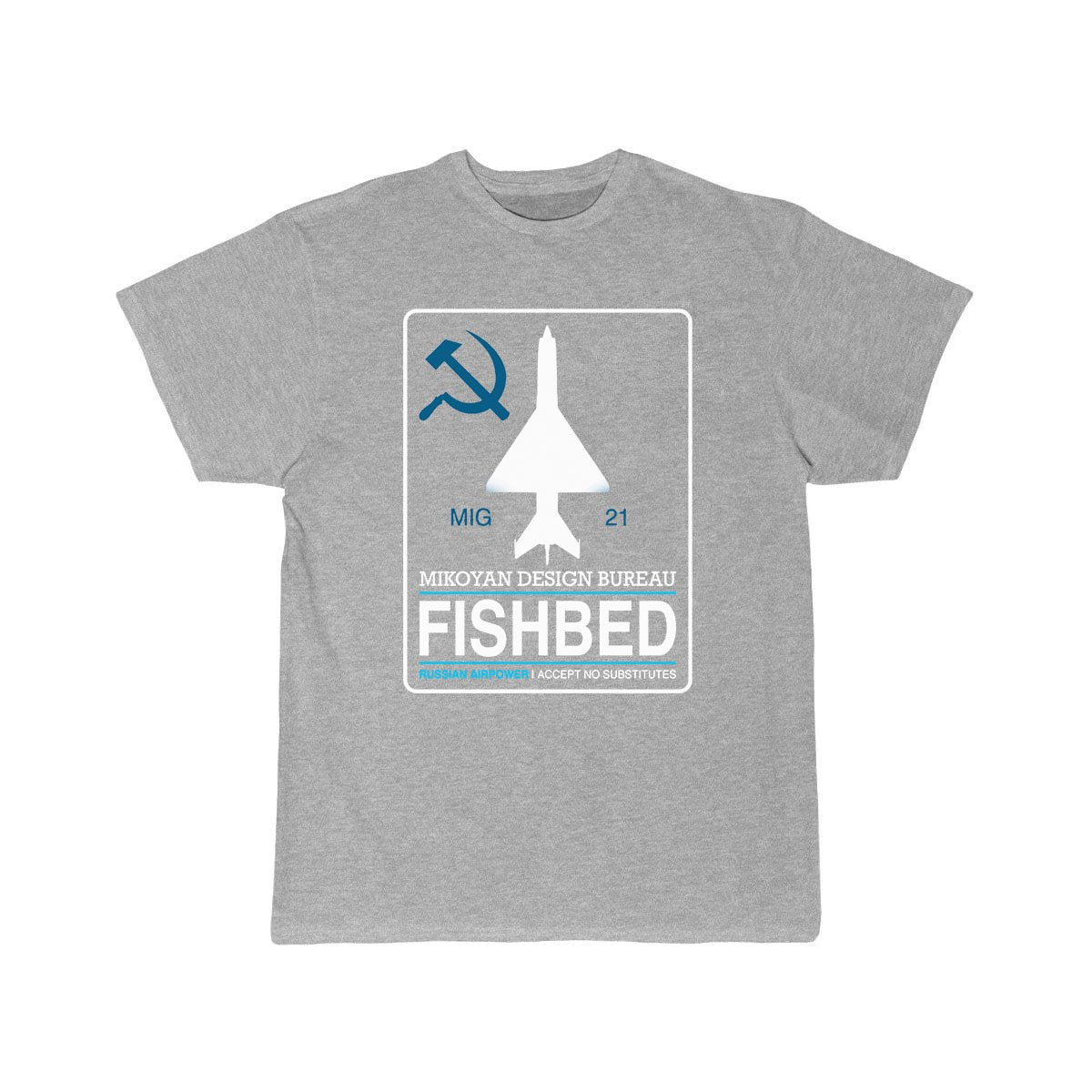 MIG 21 DESIGNED T SHIRT THE AV8R