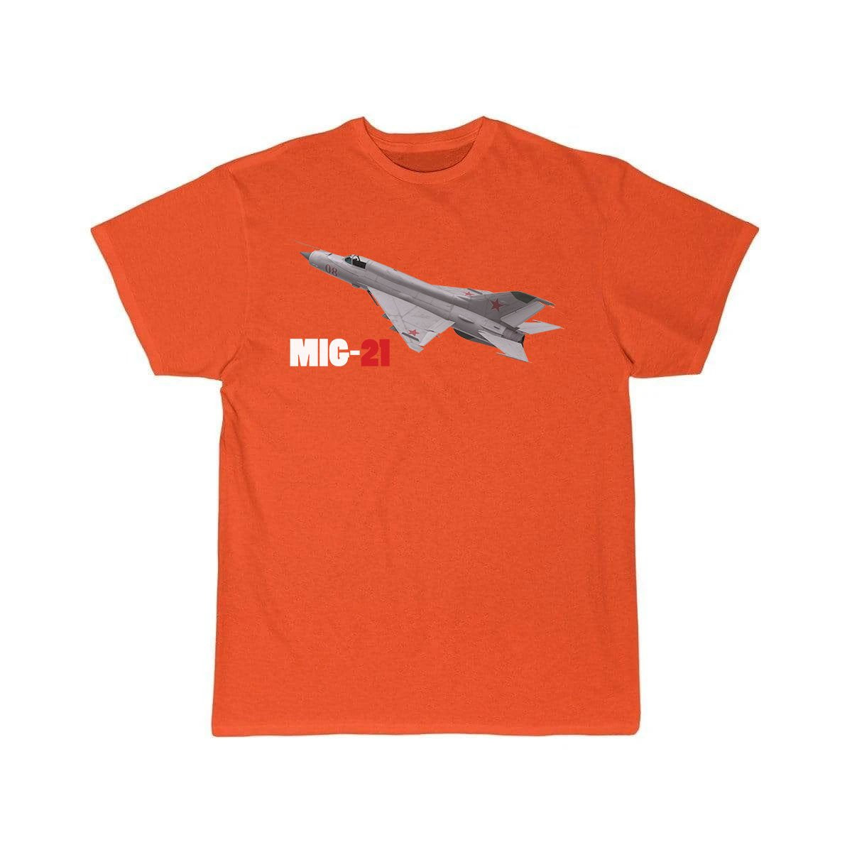 MIG 21 DESIGNED T SHIRT THE AV8R