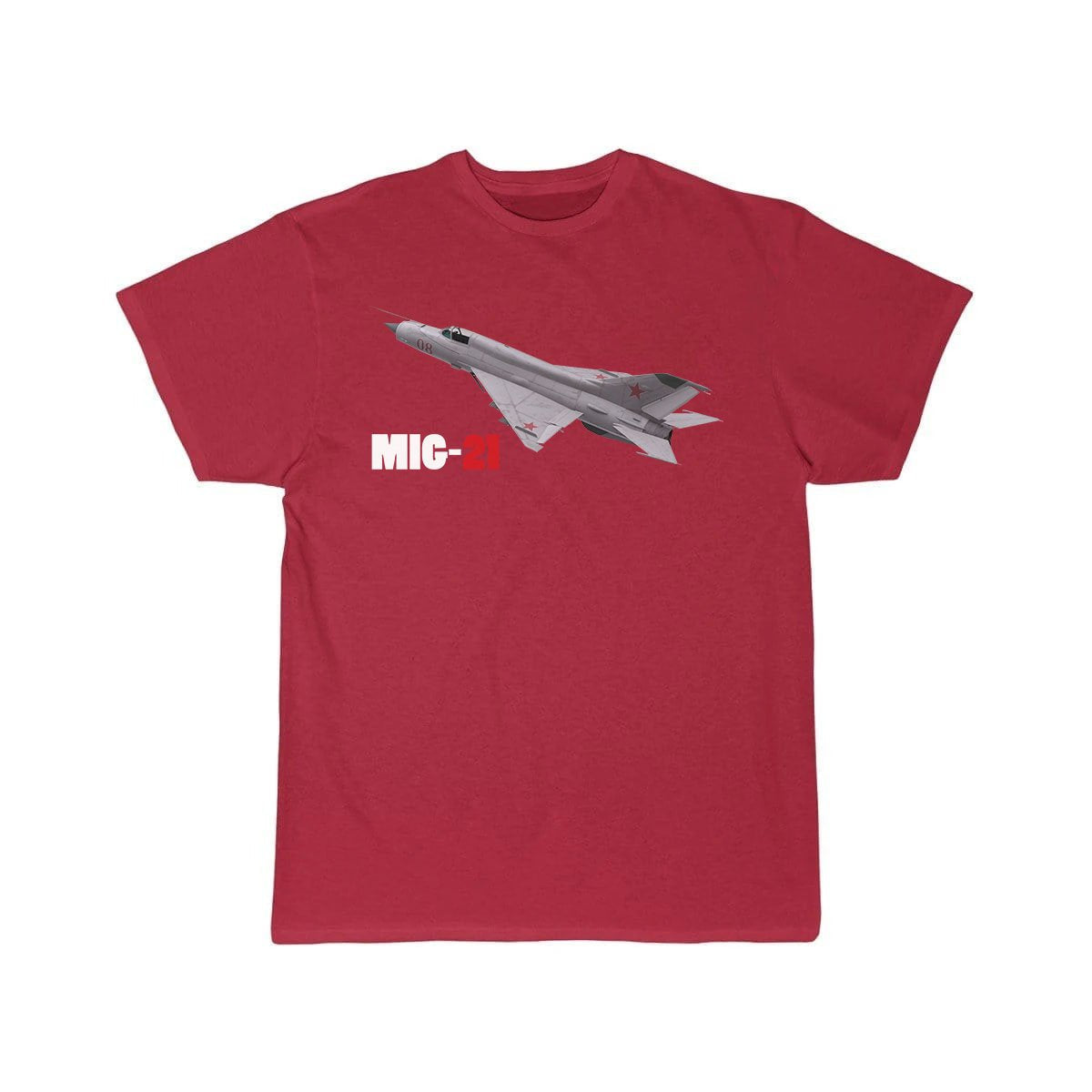 MIG 21 DESIGNED T SHIRT THE AV8R