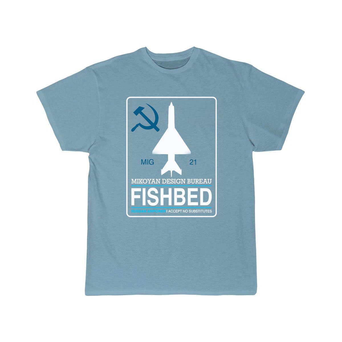 MIG 21 DESIGNED T SHIRT THE AV8R