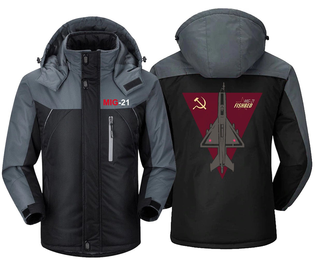 MIG 21 DESIGNED WINDBREAKER JACKET THE AV8R