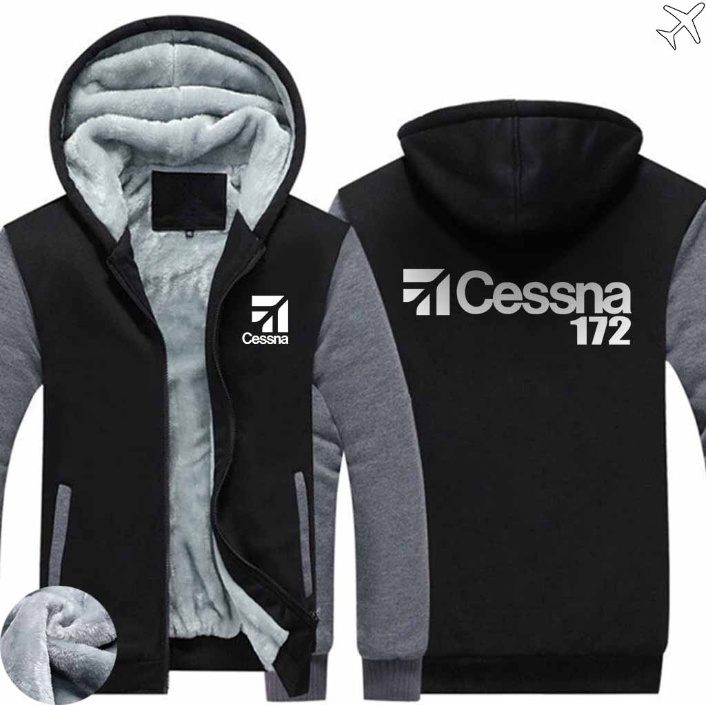 NEW C-ESSNAS 172 ZIPPER SWEATERS THE AV8R