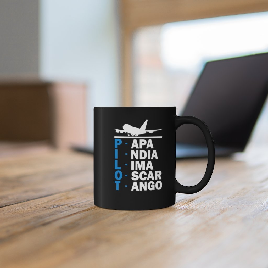 PILOT  DESIGNED- MUG Printify