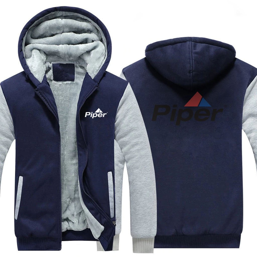 PIPER DESIGNED ZIPPER SWEATER THE AV8R