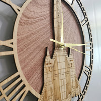Thumbnail for SR-71 Blackbird Aviation Wooden Wall Clock THE AVIATOR
