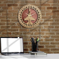 Thumbnail for F-16 Fighting Falcon Wood  Wall Clock THE AVIATOR