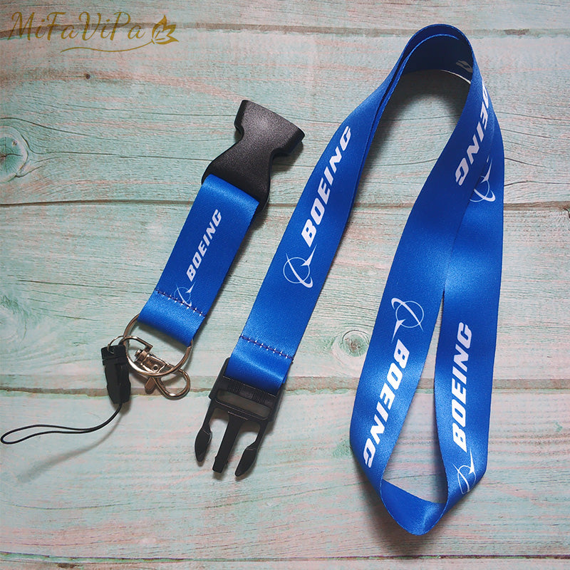 Boeing Neck Strap Chaveiro Key Chain AV8R