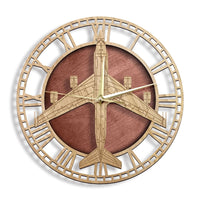 Thumbnail for RC-135 Rivet Joint Wood Wall Clock THE AVIATOR