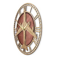 Thumbnail for RC-135 Rivet Joint Wood Wall Clock THE AVIATOR