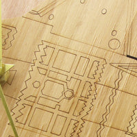 Thumbnail for RC-135 Rivet Joint Wood Wall Clock THE AVIATOR