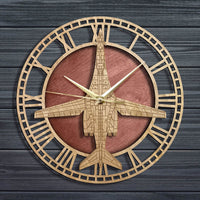Thumbnail for B-1B Lancer Heavy Bomber Aviation Wood Wall Clock THE AVIATOR