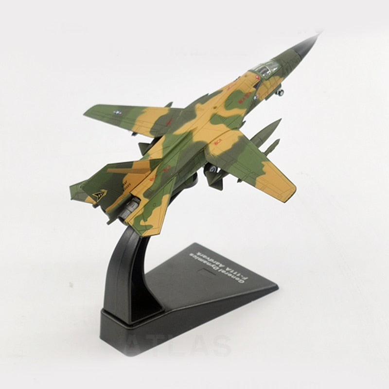 JASON TUTU 1/144 Scale Diecast Metal Aircraft Model US Air Force F-111 Aardvark Planes AV8R