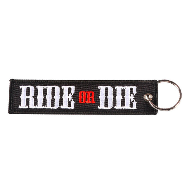 Trinket Keychain Metal Embroidery Keyring Accessory Llavero Key Chains AV8R