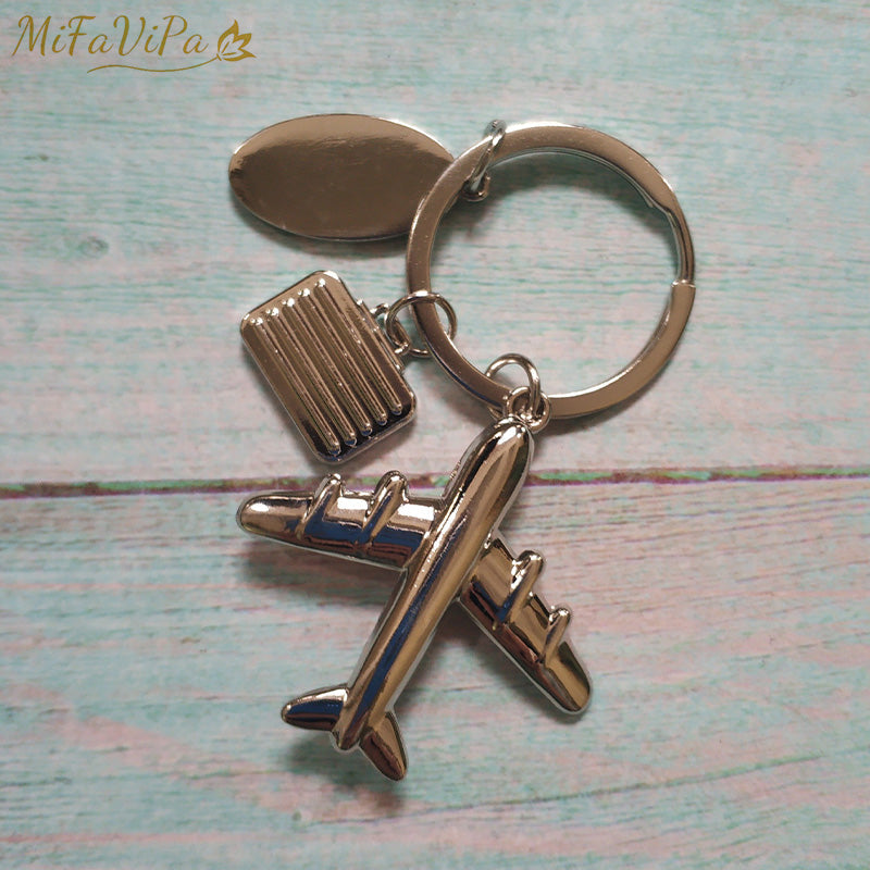 Custom Souvenir Airplane Model Plane Keychain AV8R