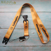 Thumbnail for Lufthansa Neck Strap Chaveiro Flight Crew Key Chain AV8R