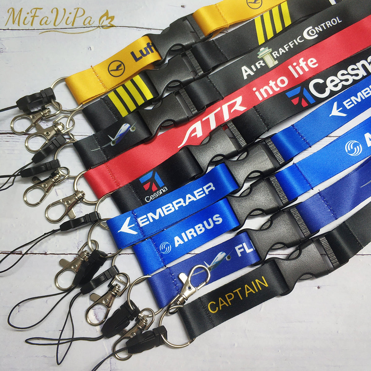 Cessna Lanyards Boeing Neck Strap Chaveiro Key Chain AV8R