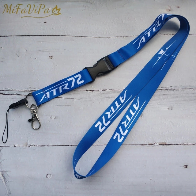 Blue Embraer Neck Strap Chaveiro Key Chain Flight Crew  Keychain AV8R