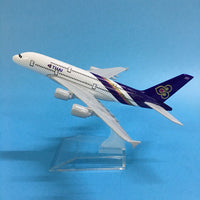 Thumbnail for United Kingdom France Concorde airplane model aircraft Diecast Model Metal 1:400 airplane AV8R