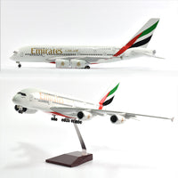 Thumbnail for United Arab Emirates Airbus 380 Airplane Model Plane Model Aircraft Model 1/160 Scale Diecast Resin Airplanes AV8R