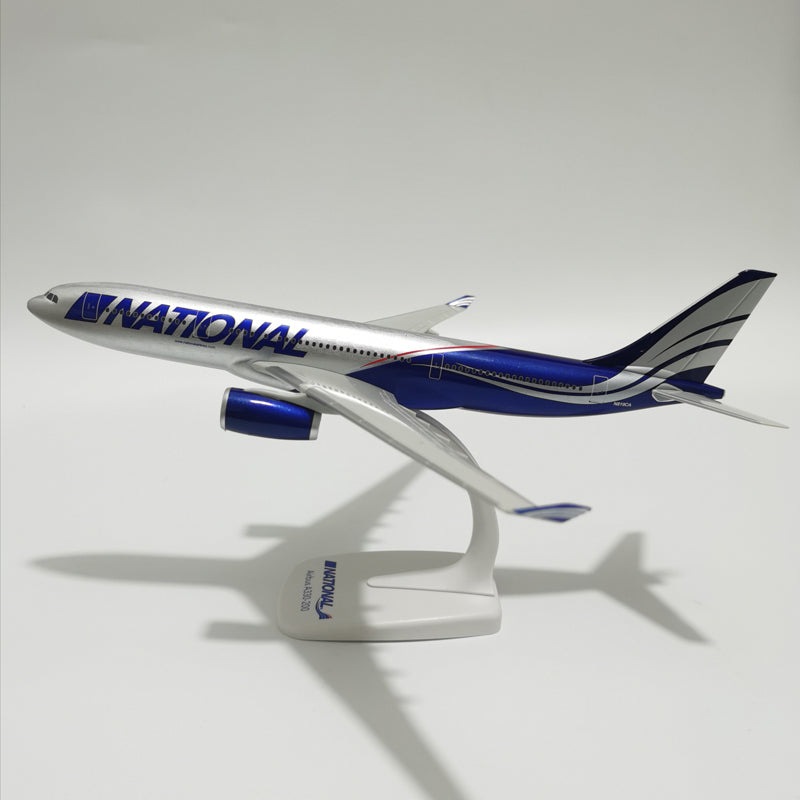 American National Airlines Airbus a330 Plane Model Airplane 1:200 Scale Diecast Plastic National planes AV8R