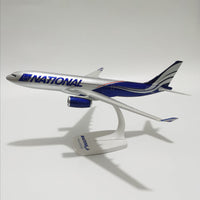 Thumbnail for American National Airlines Airbus a330 Plane Model Airplane 1:200 Scale Diecast Plastic National planes AV8R