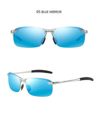 Thumbnail for New Luxury Polarized Sunglasses For Men Driving Fishing Hiking Sun Glasses Male Classic Vintage Men's Glasses Black Shades UV400 AV8R