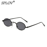 Thumbnail for Vintage Oval Steampunk Sunglasses Men Women Brand Designer Small Metal Sun Glasses AV8R