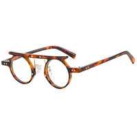 Thumbnail for Fashion Round Punk Sunglasses Men Women Small Retro Gradient Lens Shades Vintage Color AV8R