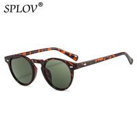 Thumbnail for Fashion Round Sunglasses Men Women Vintage Brand Designer AV8R