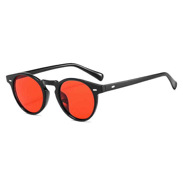 Fashion Round Sunglasses Men Women Vintage Brand Designer AV8R
