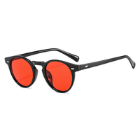 Thumbnail for Fashion Round Sunglasses Men Women Vintage Brand Designer AV8R