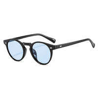 Thumbnail for Fashion Round Sunglasses Men Women Vintage Brand Designer AV8R