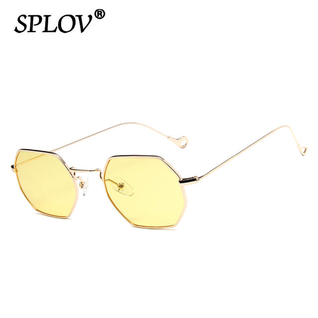 New Fashion Small Square Octagon Polygon Sunglasses AV8R