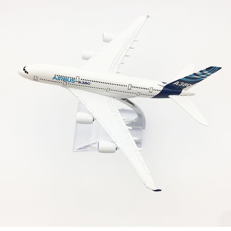 free shipping A380 prototype aeroplane model Airbus A380 airplane 16CM Metal alloy diecast 1:400 airplane model toy for children AV8R