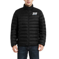 Thumbnail for BOEING 737 Men's Stand Collar Padded Jacket e-joyer