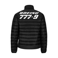 Thumbnail for BOEING 777 Men's Stand Collar Padded Jacket e-joyer