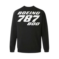 Thumbnail for BOEING 787 Men's Oversized Fleece Crew Sweatshirt e-joyer